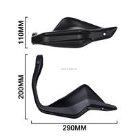 JFG Honda XL750 Eisenhalterung Motorrad-Handprotektoren Verbesserte Motocross-Lenker-Windabweiser-Maske für Abenteuer