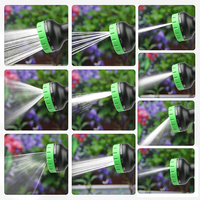 Tuyau d'arrosage extensible de 100 pieds, flexible et rétractable, avec buse de pulvérisation à 10 fonctions pour le lavage de voiture et l'irrigation du jardin
