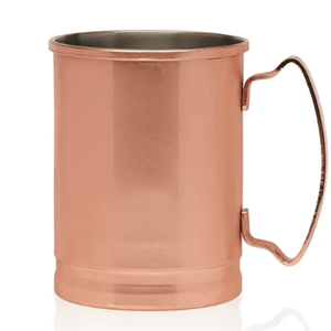 Cadeau de mariage tasse à vin Moscow Mule tasse à bière en cuivre pour boire bénéfique tasse à boire en métal écologique - Product Image 1