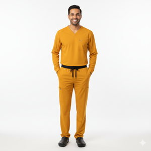 Ensembles de blouses pour hommes Tissu doux et respirant Ajustement confortable Conception médicale professionnelle Idéal pour l'hôpital, la clinique, les médecins, les infirmières - Product Image 4