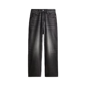 Jeans décontractés pour hommes en gros, taille plus, jambe droite, pantalon cargo en denim, coupe slim, pantalon long, délavage acide, à bon prix - Product Image 1