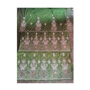 Nouveauté : Tissu George Kimono Somalien en Dentelle Brodée de Perles pour Filles, Style Africain, Fabrication de Vêtements, Vente en Gros, Exportation - Product Image 1