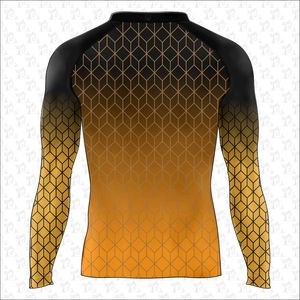 Custom Professional Sports Rash guards quick dry custom sublimation <b>printing</b> <b>Surfing</b> Swimming UV50+ Rash Guards for men's - Product Image 6