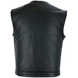 Vente en gros Nouveau style Gilet en cuir de moto respirant personnalisé pour hommes Gilet tactique rembourré de bonne qualité pour l'hiver - Product Image 4