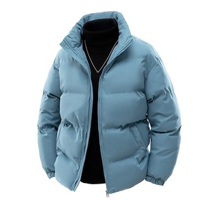 Latest Design Lightweight <b>Hooded</b> Canvas <b>Waterproof</b> Solid Colors Custom Branding Unisex Winter <b>Puffer</b> <b>Jacket</b> - Product Image 1