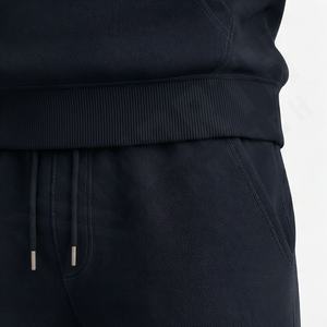 Ensemble de survêtement pour homme personnalisé, sweat-shirt à capuche 100% coton, tissu respirant, logo, course à pied, athlétique, salle de sport, fitness, personnalisé - Product Image 5