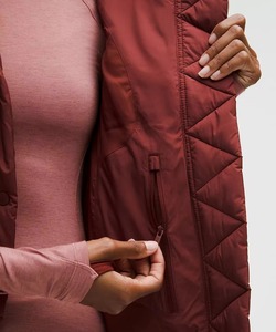 Chaleco Acolchado de Lona Estampado sin Mangas para Mujer, Ligero, Impermeable, Reversible, Ropa de Abrigo de Invierno - Product Image 6