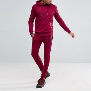 Vêtements d'entraînement en tissu doux respirant 100% coton de qualité supérieure avec le meilleur prix de vente survêtements pour hommes - Product Image 1