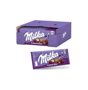 Barres de chocolat Milka aux biscuits et noisettes 100g, croquantes et savoureuses, pour le marché de gros du chocolat de style européen, exportation mondiale - Product Image 6