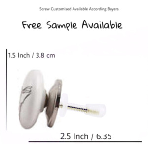 Tiradores de cajón de perillas de cerámica de alta calidad para armarios para cocina, tocador, dormitorio, sala de estar al aire libre, baño, Hotel, escuela, gimnasio - Product Image 3