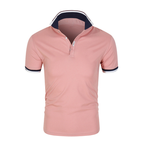 Hecho a medida 100% algodón para hombre para camisas tela de punto antiarrugas de alta calidad diseño de bolsillo sólido su propio logotipo - Product Image 1