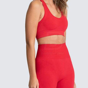 Leggings soutien-gorge avec vente en gros Yoga ensemble femmes grande taille 2 pièces vêtements de sport à la mode Fitness Gym entraînement porter haut bout à bout - Product Image 6