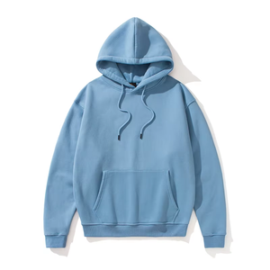 Tendance Streetwear Hoodies Pull-over surdimensionné unisexe Sweat-shirt à capuche en coton lourd Logo personnalisé Fournisseur en gros - Product Image 3