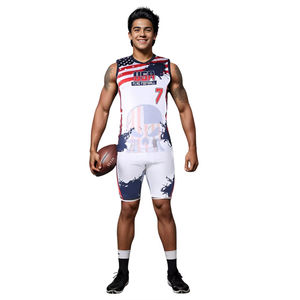 เครื่องแบบฟุตบอลแบบมีซับลิเมต7ใน7ชุดลายธงชุดฟุตบอลแบบสั่งทำชื่อและจำนวน - Product Image 1