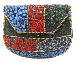 Evening Clutch <b>Bags</b> Good Quality Personalized Blue Gravel Women <b>Snake</b> Gold Custom Chain Light Customized Craft Logo Style Fold - Product Image 1