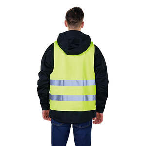 Chaleco DE SEGURIDAD reflectante de alta calidad para trabajadores Chaleco de seguridad de alta visibilidad con logotipo personalizado propio - Product Image 2