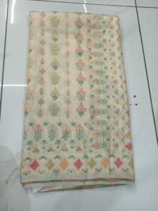 Saree en nylon chic pour un style et un confort sans effort Tissu lisse et couleurs vives pour la plage et toutes les occasions - Product Image 4