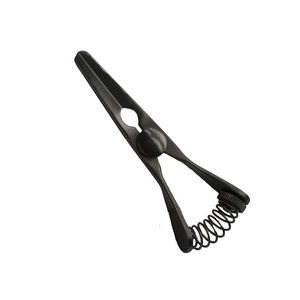 Pince Bulldog Glover en acier inoxydable allemand Couleur noire revêtue Lame droite réglable Action vis et ressort - Product Image 1