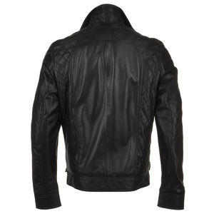 Nouveau design de mode veste en cuir de motard classique pour garçons moto motard racer veste en cuir pour hommes livraison DDP - Product Image 6