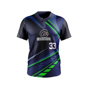 Camisetas lisas de béisbol con impresión personalizada, camiseta de béisbol, camiseta de béisbol por sublimación para mujer - Product Image 3