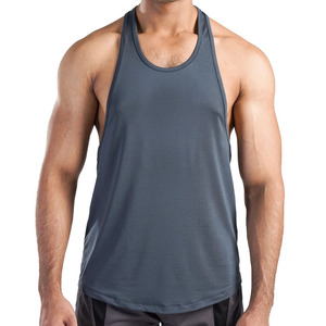 Ropa deportiva Camiseta sin mangas de secado rápido para hombre a la venta Mejor fabricante Logotipo personalizado Gimnasio Fitness Camiseta sin mangas para hombre con tamaño personalizado - Product Image 1