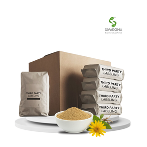 Poudre d'extrait de fleur d'arnica sauvage en vrac (qualité cosmétique) pour les fabricants de produits de beauté et de soins de la peau - Product Image 5