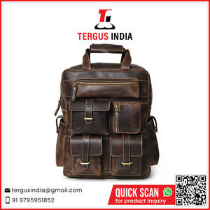 Nouveau produit Offre Spéciale prix raisonnable hommes sac à dos en cuir véritable à la quantité en vrac - Product Image 2