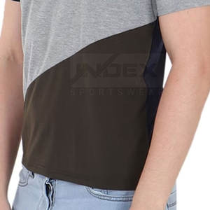 Camiseta personalizada para hombre con logotipo personalizado Patrón sólido Ajuste de gran tamaño del fabricante de Pakistán Nueva llegada - Product Image 5