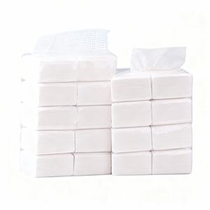 Mouchoirs en papier épais 4 plis en boîte, toucher ultra doux, papier durable pour les restaurants, les hôtels et les espaces publics - Product Image 2