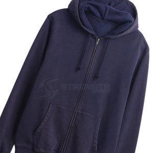 Sweats à capuche zippés sur mesure Nouvelle collection 2026 Vêtements décontractés pour hommes Sweats à capuche zippés pour adultes - Product Image 4