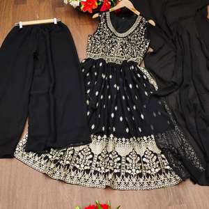 Design Ready Wear <b>Dress</b> Cotton Kurtis Wholesale Anarkali Latest Fashion Low Price <b>with</b> Dupatta <b>Jacket</b> Indian Ladies Reyon <b>Women</b> - Product Image 1