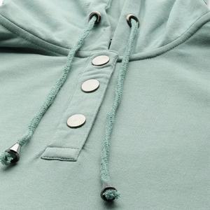 Sudadera con Capucha para Mujer de Alta Calidad con Logotipo Personalizado, Transpirable, de Secado Rápido, de Algodón/Fibra de Bambú, Todas las Tallas - Product Image 6