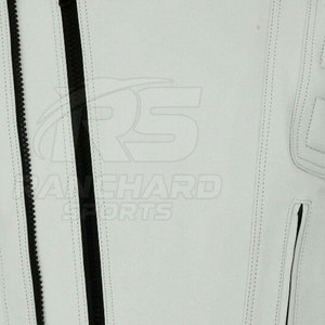 Veste de moto pour homme en cuir de haute qualité, nouvelle arrivée personnalisée, faible MOQ, veste de moto pour homme - Product Image 5