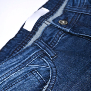 Jeans baggy droits en denim pour hommes de coupe ample personnalisés vente en gros de streetwear pour la saison de printemps hiver respirant lavable solide - Product Image 6