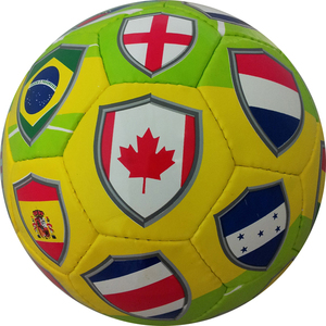 Balón de Fútbol Personalizado Estilo Bandera – Balón de Fútbol Híbrido Termosellado Cosido a Mano de Alta Calidad OEM - Product Image 1