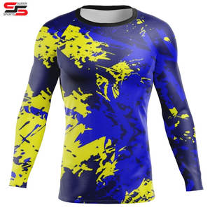 Maillots de bain Surf Protection solaire Manches longues Rash Guard Print Sublimation Design Maillots de bain - Product Image 3