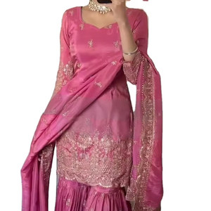 2025 exclusif semi cousu haute sur demande mariage et fête Occasion porter robe de créateur lourde qualité supérieure - Product Image 1