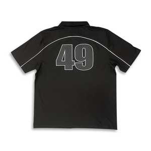 Logotipo de bordado personalizado para hombre de estilo audaz bien elaborado, sólido para camisetas, Color personalizado, la mejor calidad, 100% algodón, respetuoso con el medio ambiente - Product Image 2