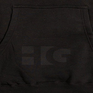 เสื้อสเวตเตอร์คอกลมมีฮู้ดลายนูนมีฮู้ดลำลองผ้าฝ้ายสำหรับผู้ชายแฟชั่นตามสั่ง - Product Image 5
