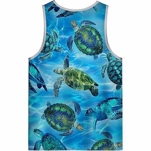 Camiseta sin mangas estilo camuflaje para hombre Camiseta sin mangas de camuflaje Chaleco con logotipo personalizado Camiseta sin mangas que absorbe el sudor para hombres Mujeres hecha por Dress Sports - Product Image 4