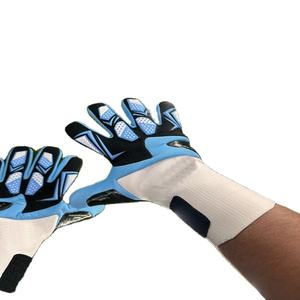 Prix raisonnables, fabricant OEM, gants de gardien de but professionnels respirants et antidérapants, qualité supérieure, polyester/latex, rouge et blanc - Product Image 1