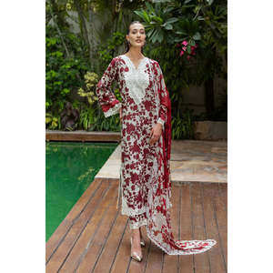 ชุดสูทผู้หญิงคอลเลคชั่น Tahra Lawn ของ Zainab Chottani '25 รุ่น RUHI-D1-UNS-TC-1386 - Product Image 1