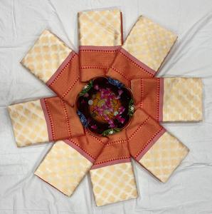 Saree dernier créateur de mode avec jacquard Pallu riche travail partout dans le style pakistanais indien long pour la fête de mariage tenue décontractée - Product Image 3