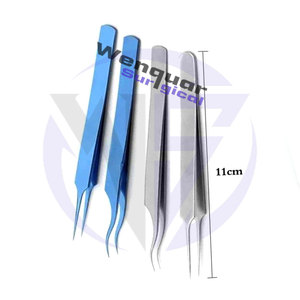 Fórceps de extracción de Trasplante de Cabello FUE de grado médico Pinzas quirúrgicas de alta precisión de 110mm y 115mm para clínicas y cirujanos - Product Image 6