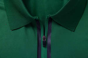 Polo Shirt Zipper Fly Business Team Workshop Vêtements - Product Image 3