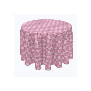 Manteles de boda de lujo de alta calidad Algodón puro bordado con logotipo personalizado Técnicas tejidas - Product Image 3