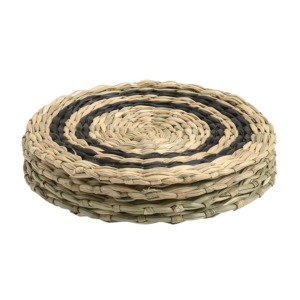 Juego de posavasos redondos Seagrass de 4 productos ecológicos Hecho en Vietnam Decoración de mesa al por mayor - Product Image 4