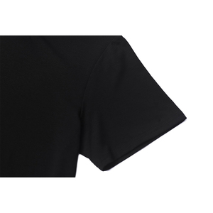 Hip-Hop High Low Curve Hem Camisetas de manga corta Buena calidad Diseño superior Camisas casuales de alta calidad - Product Image 6