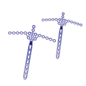 Mini placa canina ortopédica veterinaria, placa de hueso para cirugía maxilofacial Animal, instrumento quirúrgico ortopédico veterinario - Product Image 1