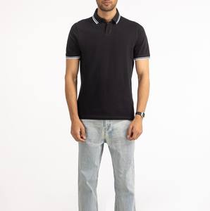 เสื้อโปโลสำหรับผู้ชายเสื้อแบบเย็บติดทนทานเสื้อโปโลปักโลโก้ได้ตามที่ต้องการ - Product Image 2